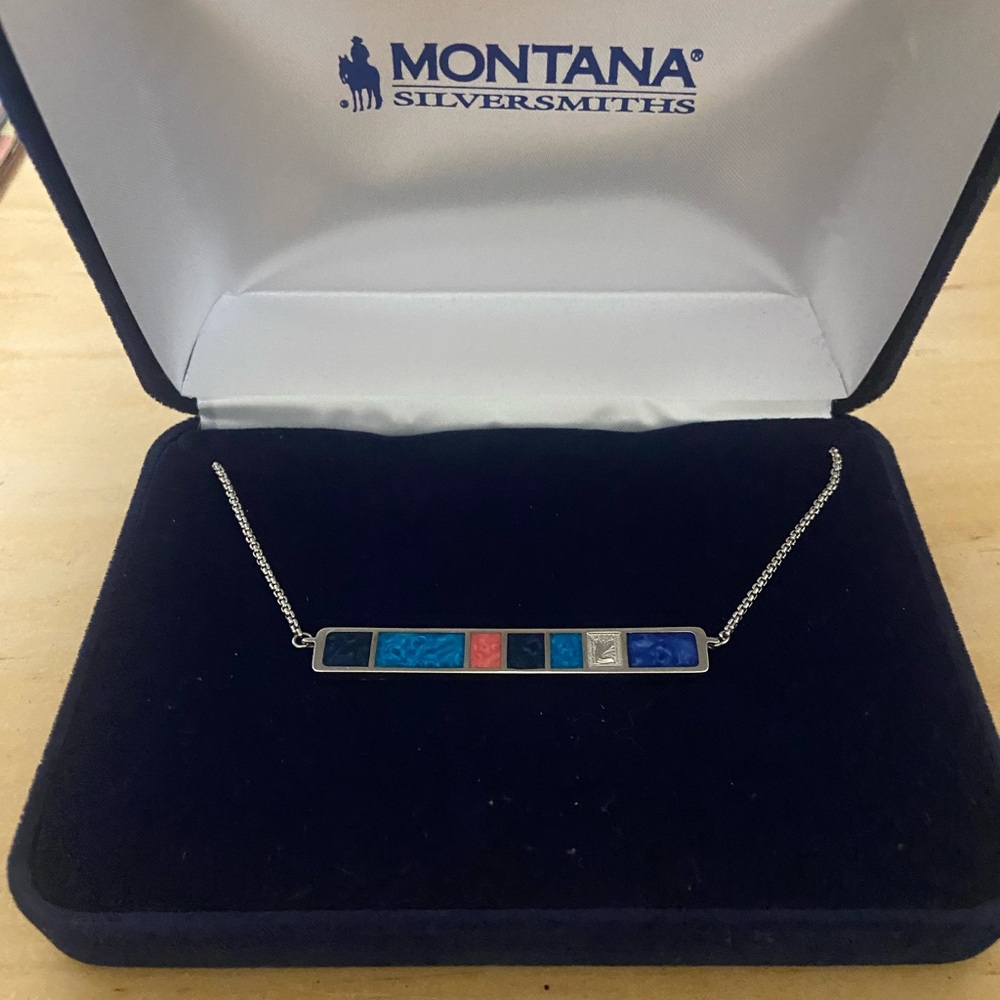 Montana Silversmiths Multicolor Bar Necklace